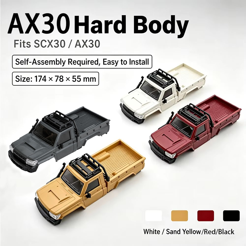 Rc Hobby Grade Truck - Жесткий корпус для пикапа AX30, предназначенный