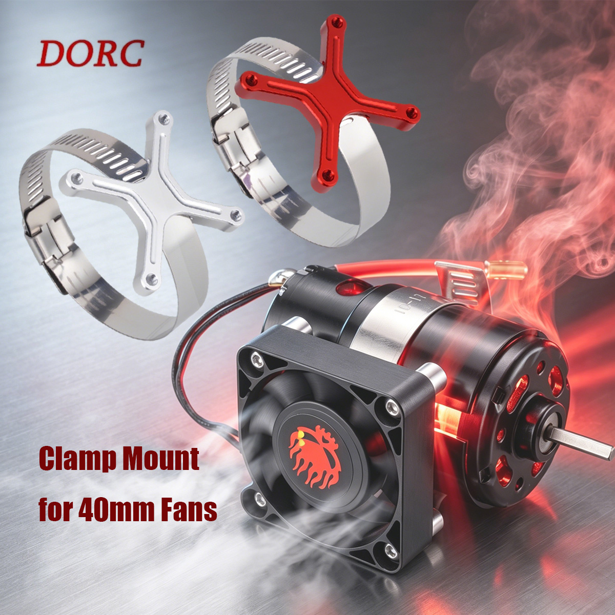 Rc Hobby Motor - Универсальное регулируемое крепление для вентилятора 30-49