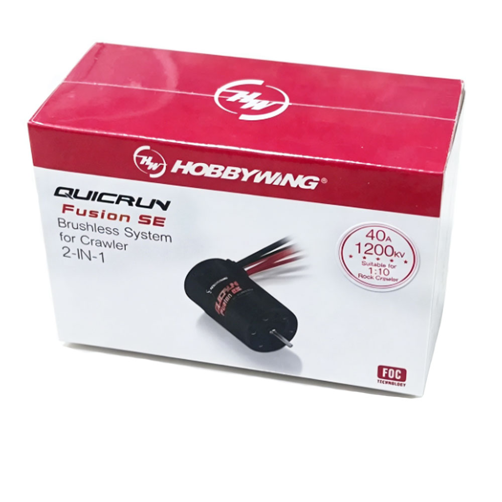 Rc Hobby Motor - Hobbywing QuicRun Fusion SE 2-в-1 40A